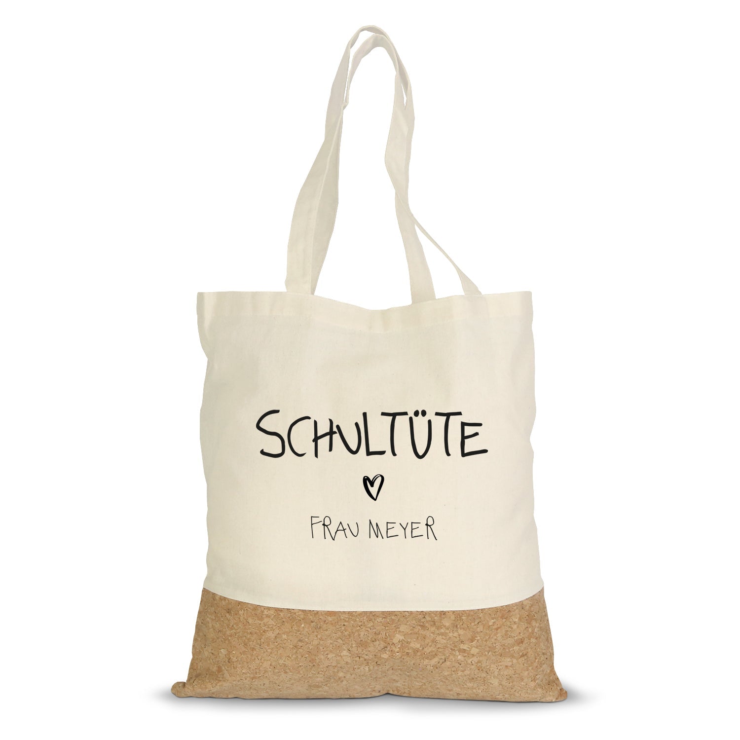 Einkaufstasche Kork - Schultüte