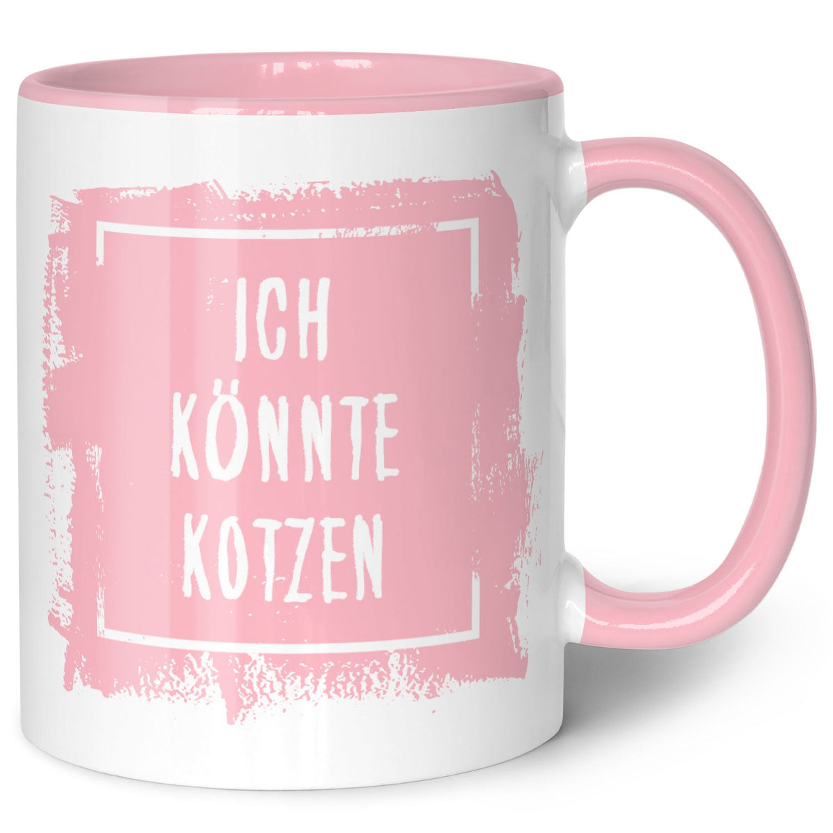 Bedruckte Tasse mit Spruch - "Ich könnte Kotzen"