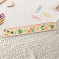 Lineal zur Einschulung im Jungle Design für Kinder aus Holz