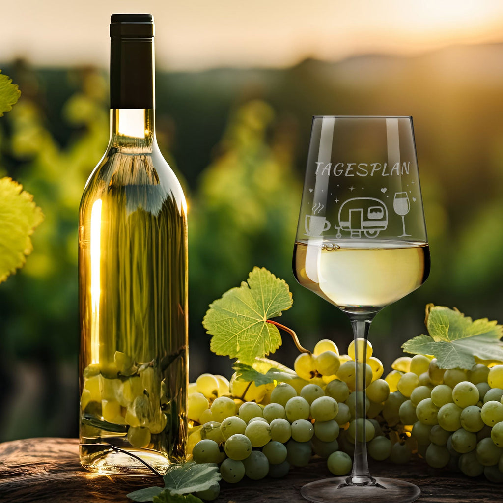 Leonardo Weinglas mit Gravur "Tagesplan-Campen"