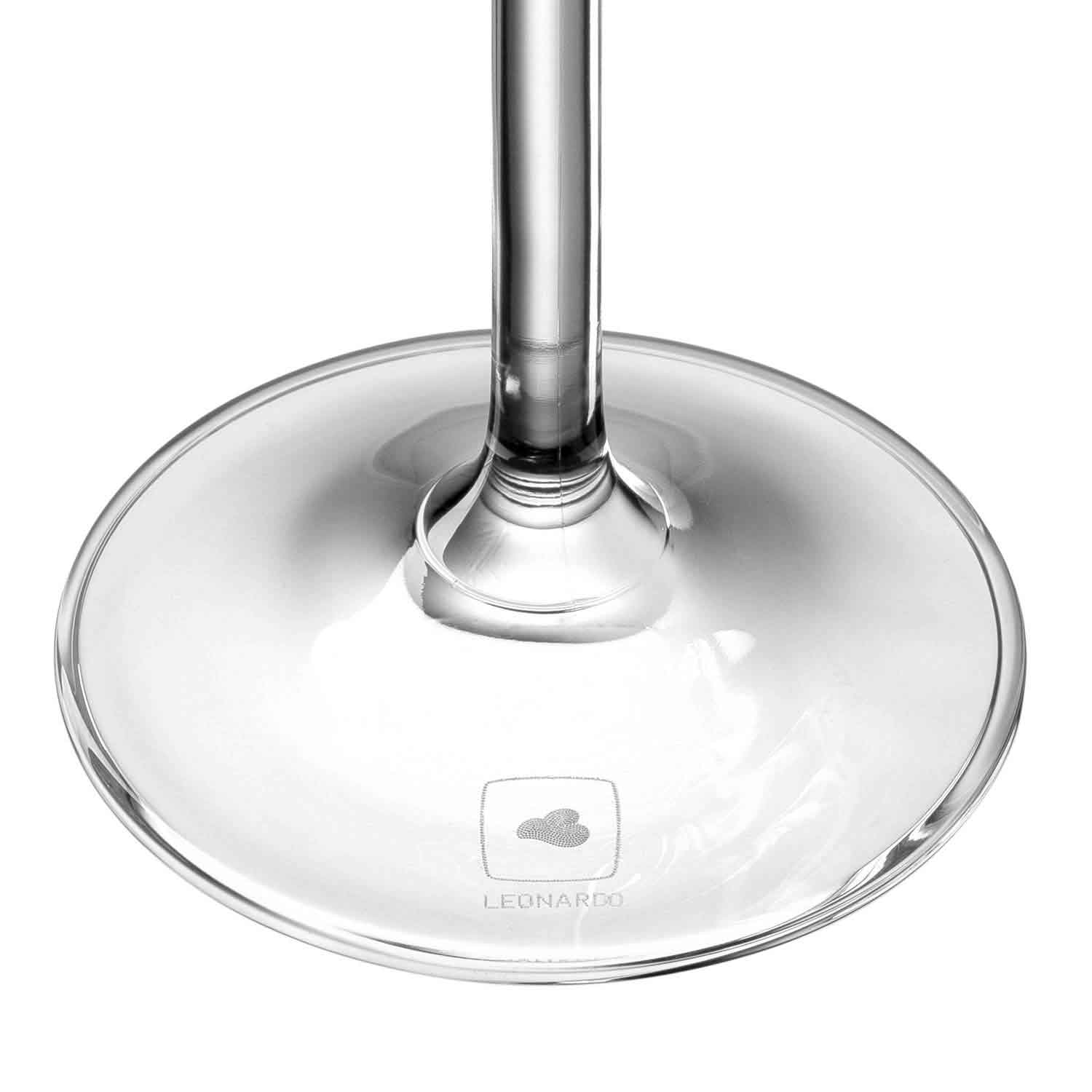 Leonardo Sektglas mit Gravur "Der beste Freund wird Trauzeuge"