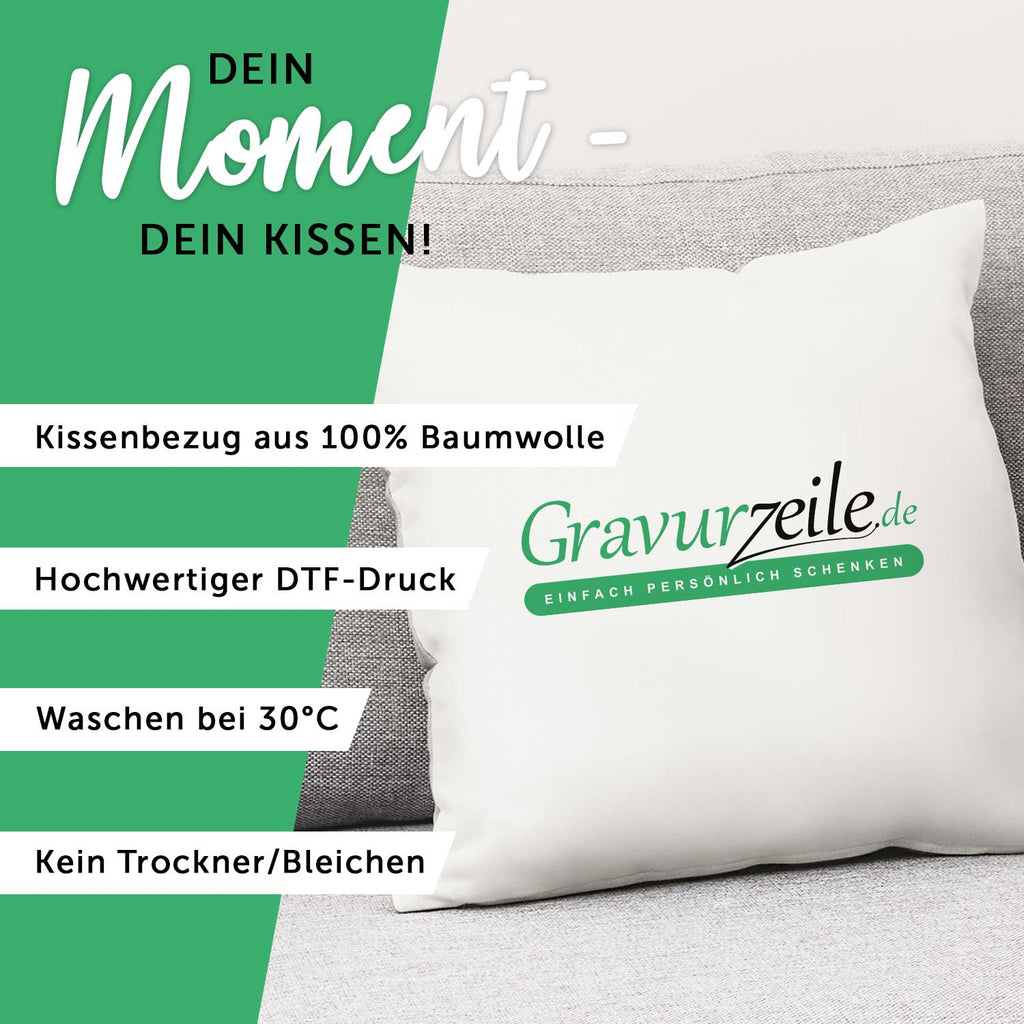 Personalisiertes Kissen mit Motiv - Simple Love