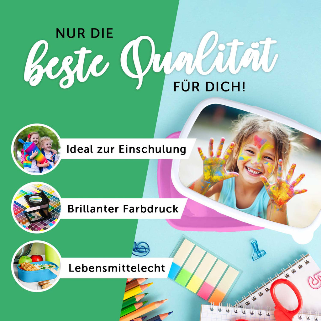 Bedruckte Lunchbox für Kinder - Regenbogen