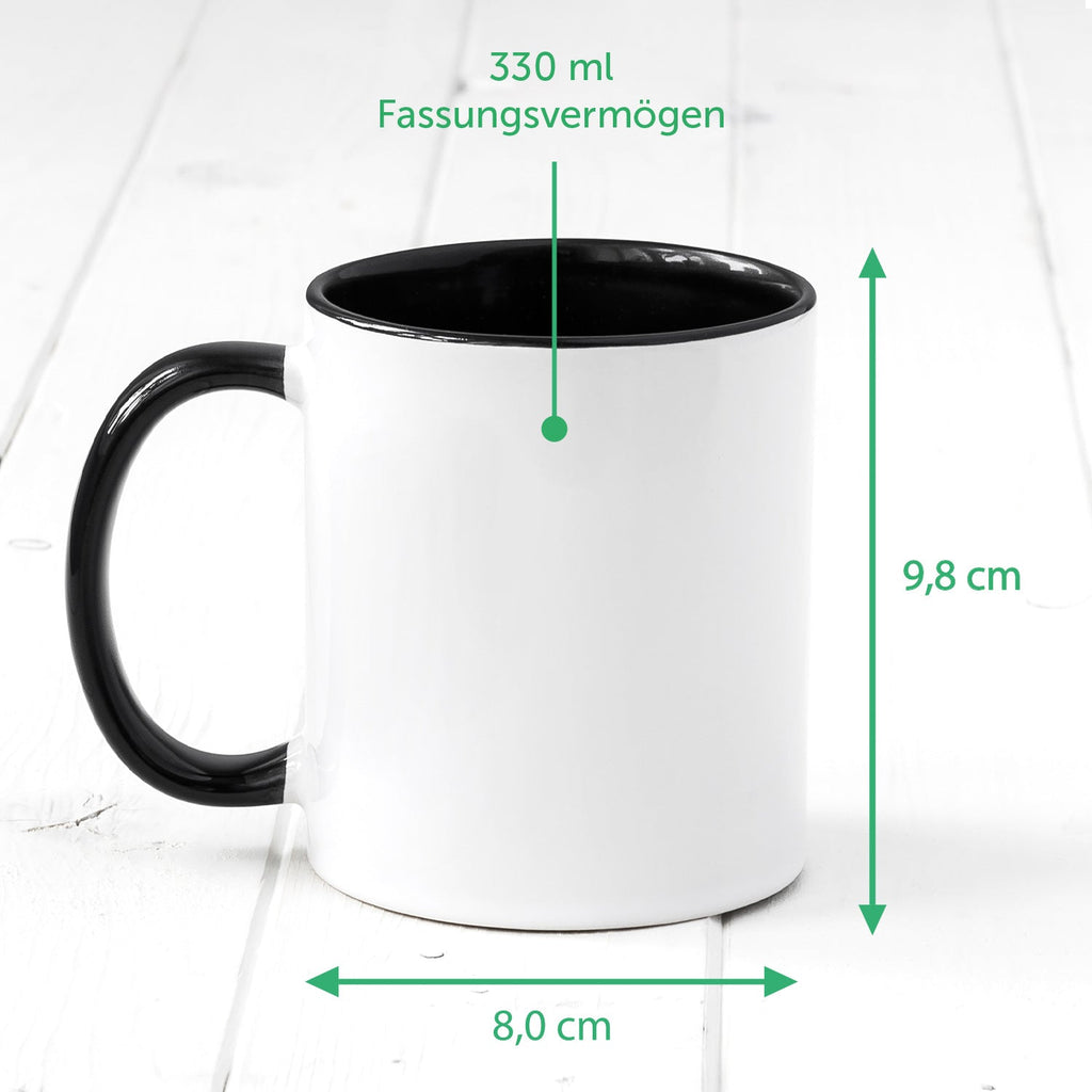 Bedruckte Tasse mit Spruch - "Ich könnte Kotzen"