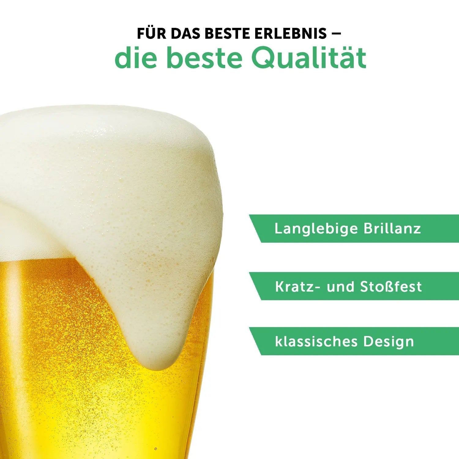 Leonardo Weizenglas "Glück auf" Schlägel + Eisen mit Namen
