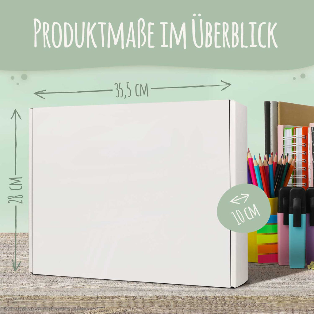 Personalisierte Geschenkbox - Schulkind Kreide - Einschulung