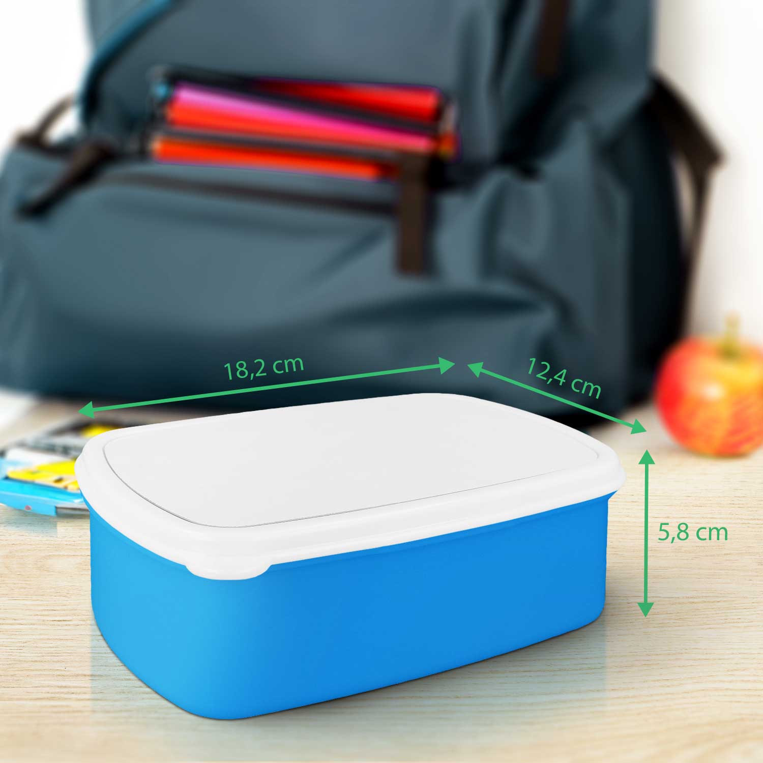 Bedruckte Lunchbox für Kinder - Kaktus