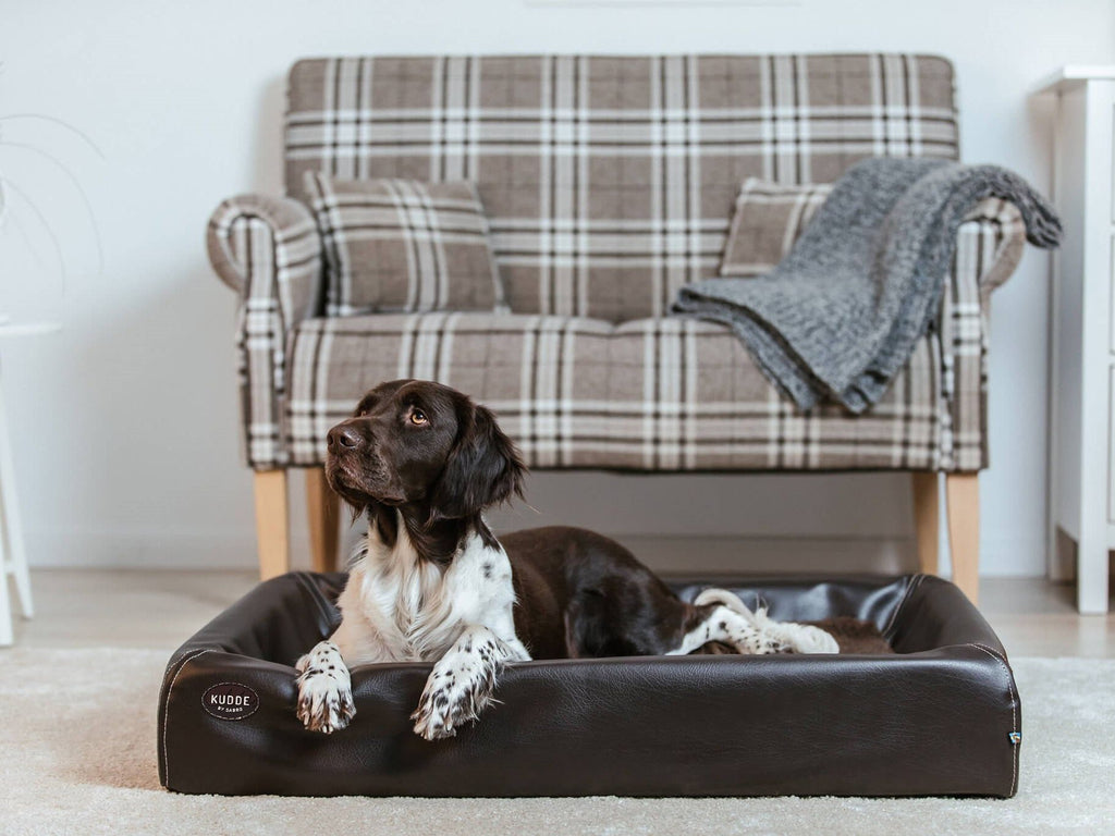 Hundebett KUDDE Kunstleder