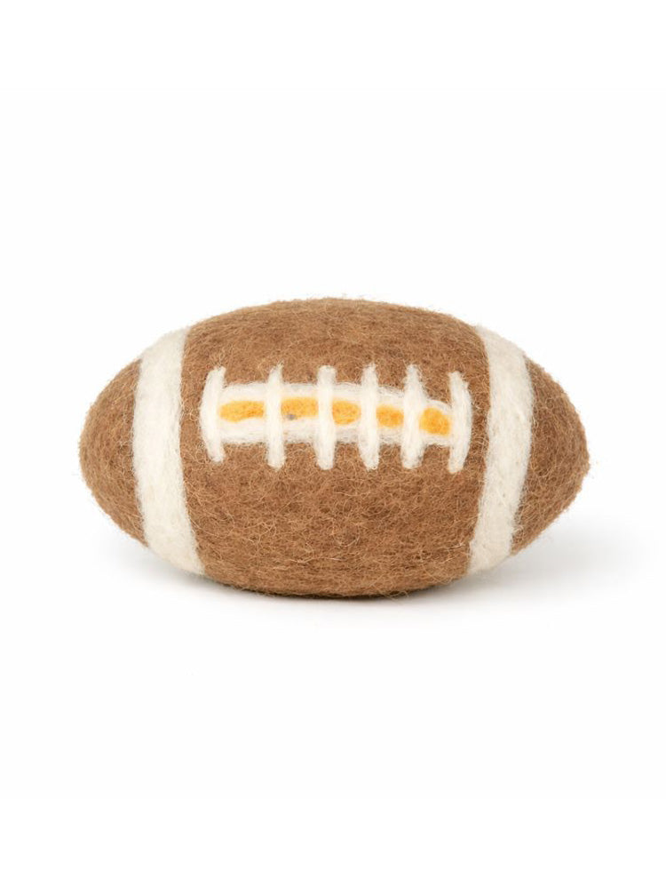 BUDDY. Hundespielzeug aus Schafwolle "Football"