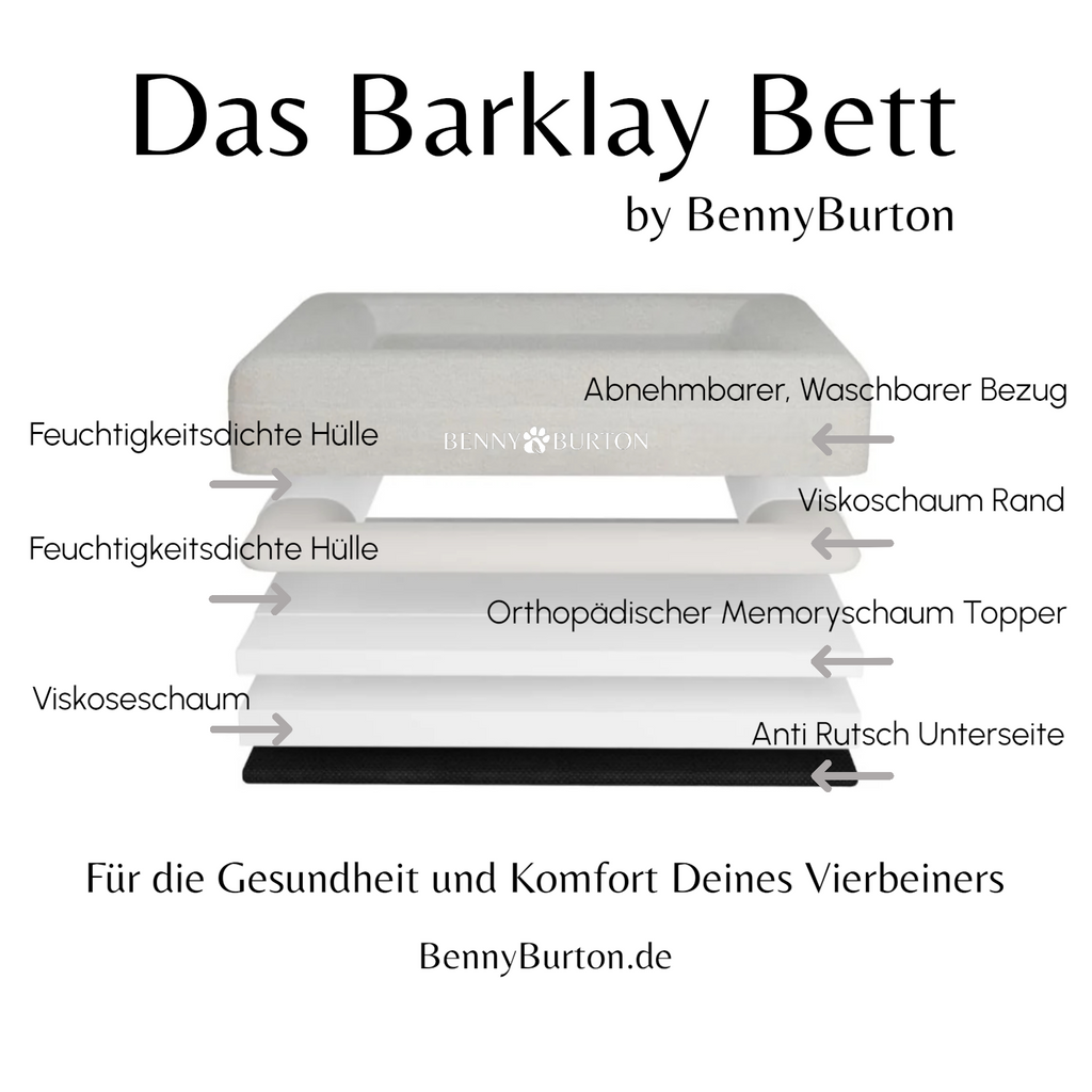 Barklay Größe M/ L mit Bouclébezug