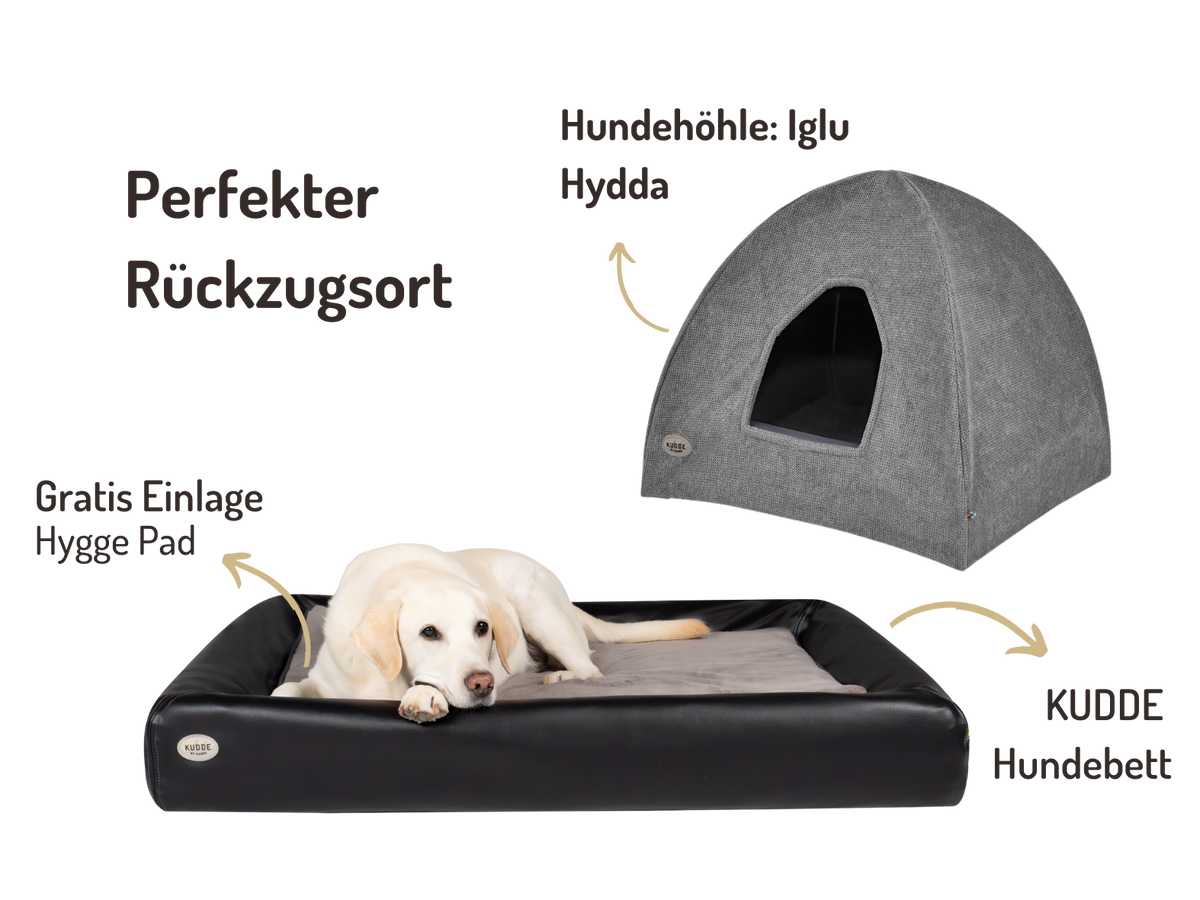 Hundehöhlen-Bundle | KUDDE + Iglu Hydda