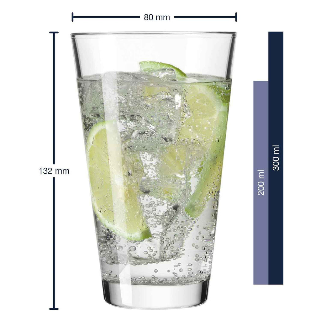Leonardo Wasserglas mit UV-Druck "Zebra" - Für Kinder