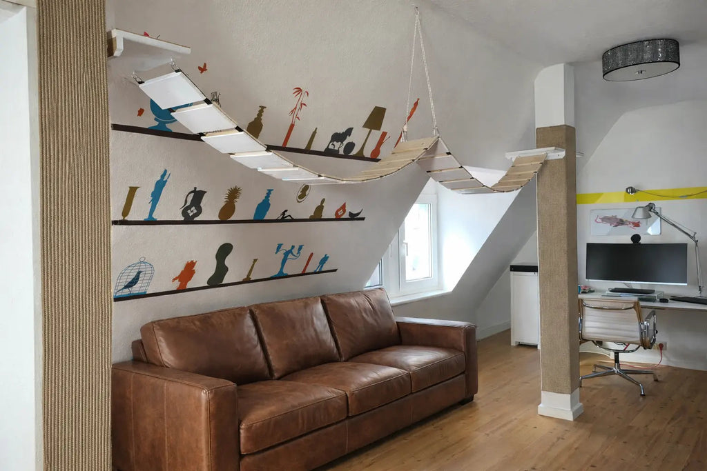 Hängebrücke Natur