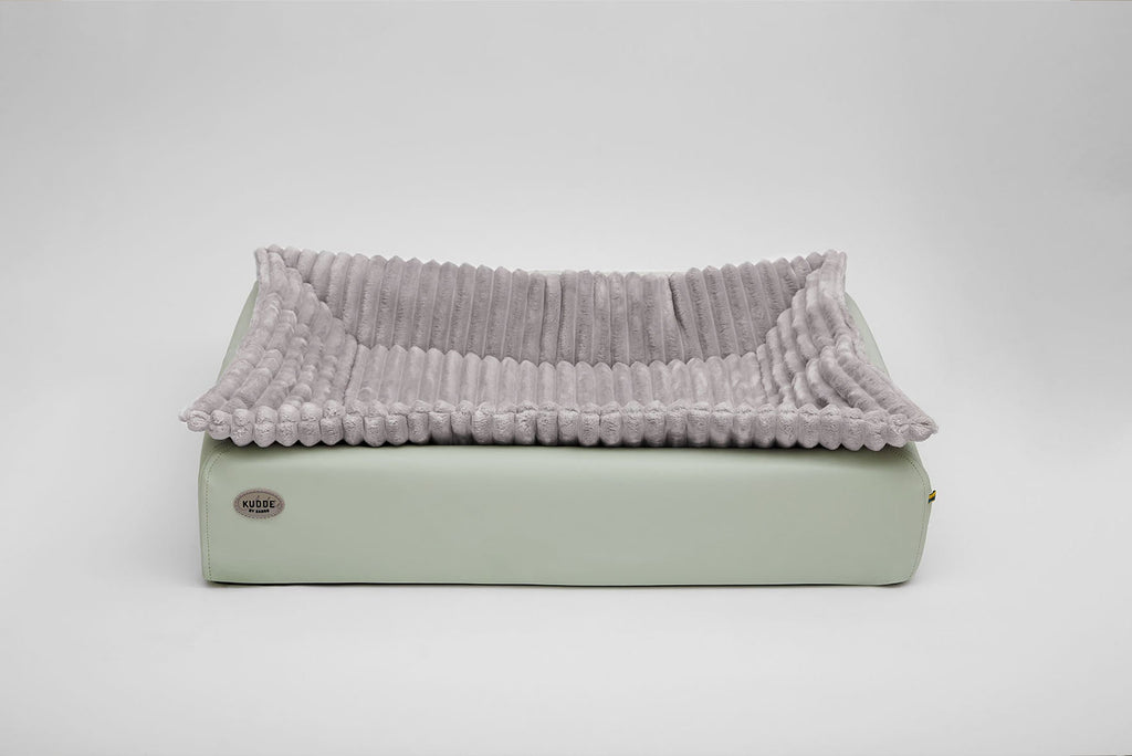 Hundebett KUDDE Pastell Kunstleder