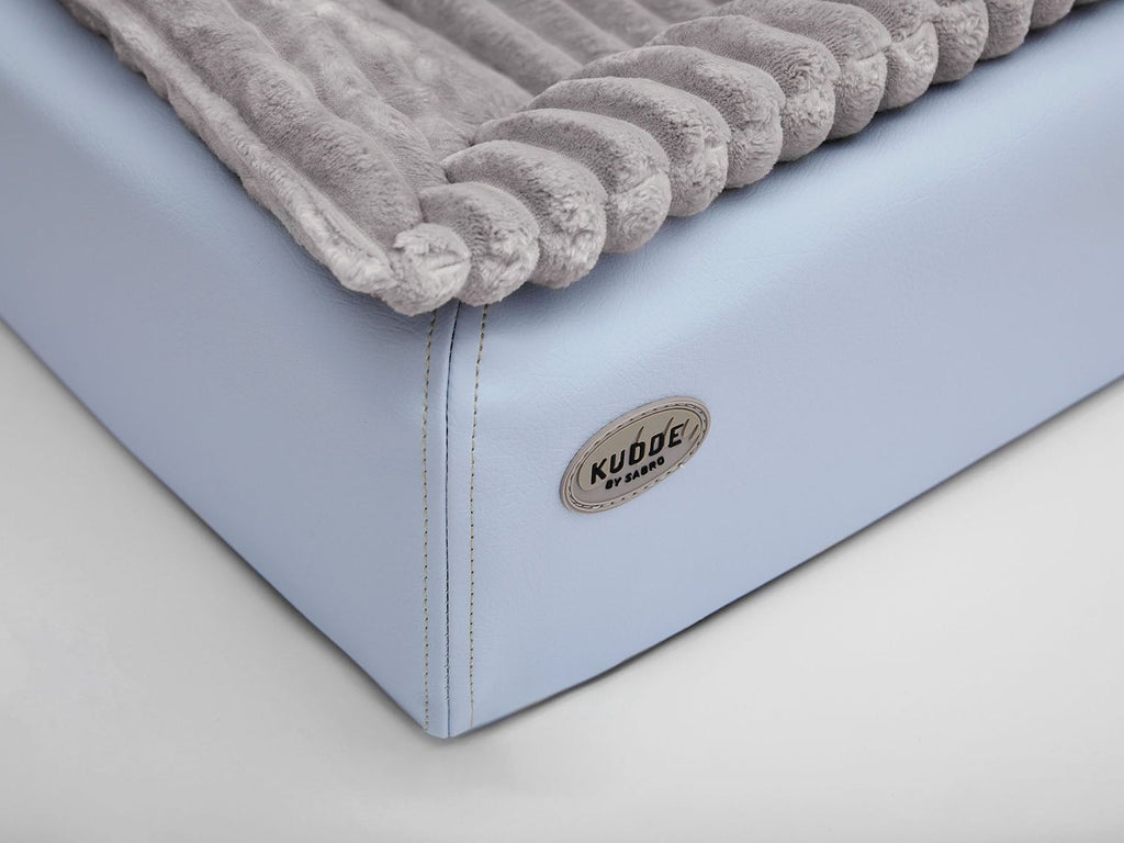 Hundebett KUDDE Pastell Kunstleder