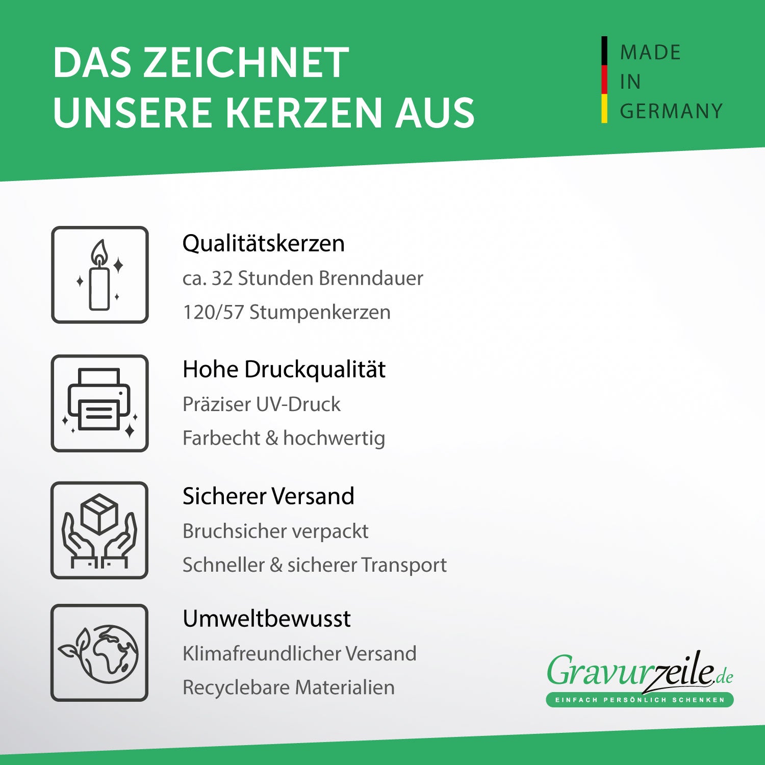 Kleine Kerze "Dino ABC" zur Einschulung