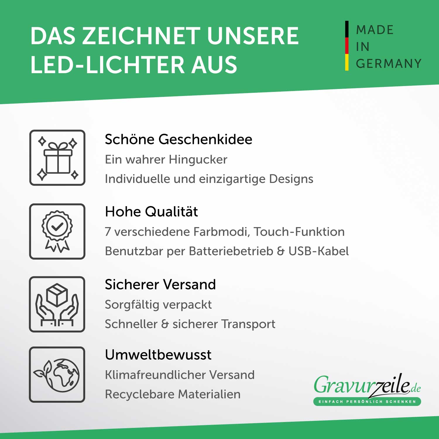 Graviertes Acrylglas im Teddy Herz Design mit LED-Sockel