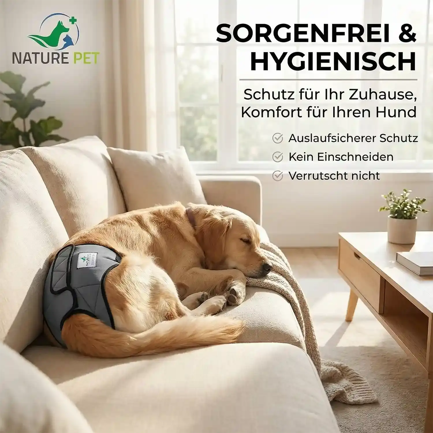 Läufigkeitshose für Hündinnen