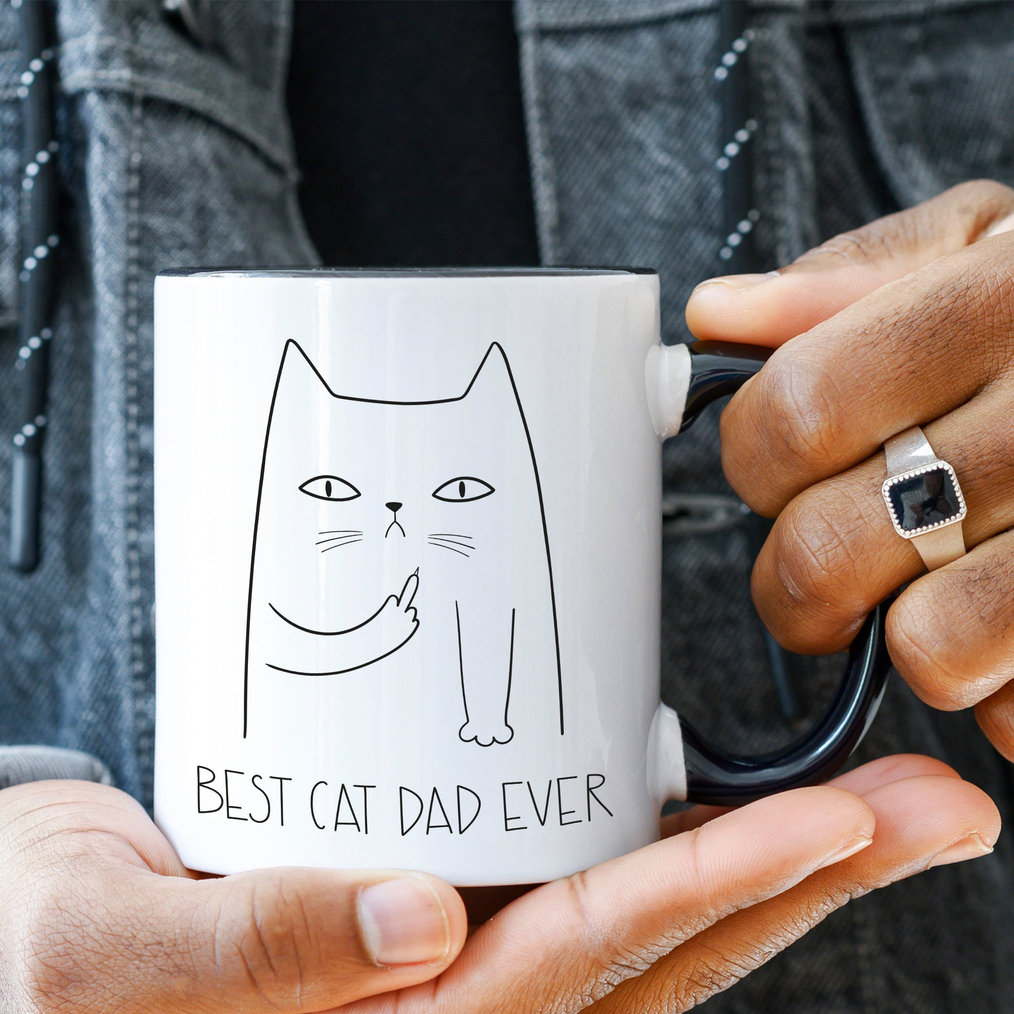 Bedruckte Tasse Best Cat Parent Ever