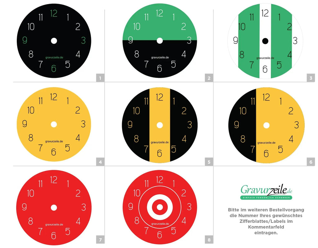 Wanduhr aus Vinyl Skyline Mainz