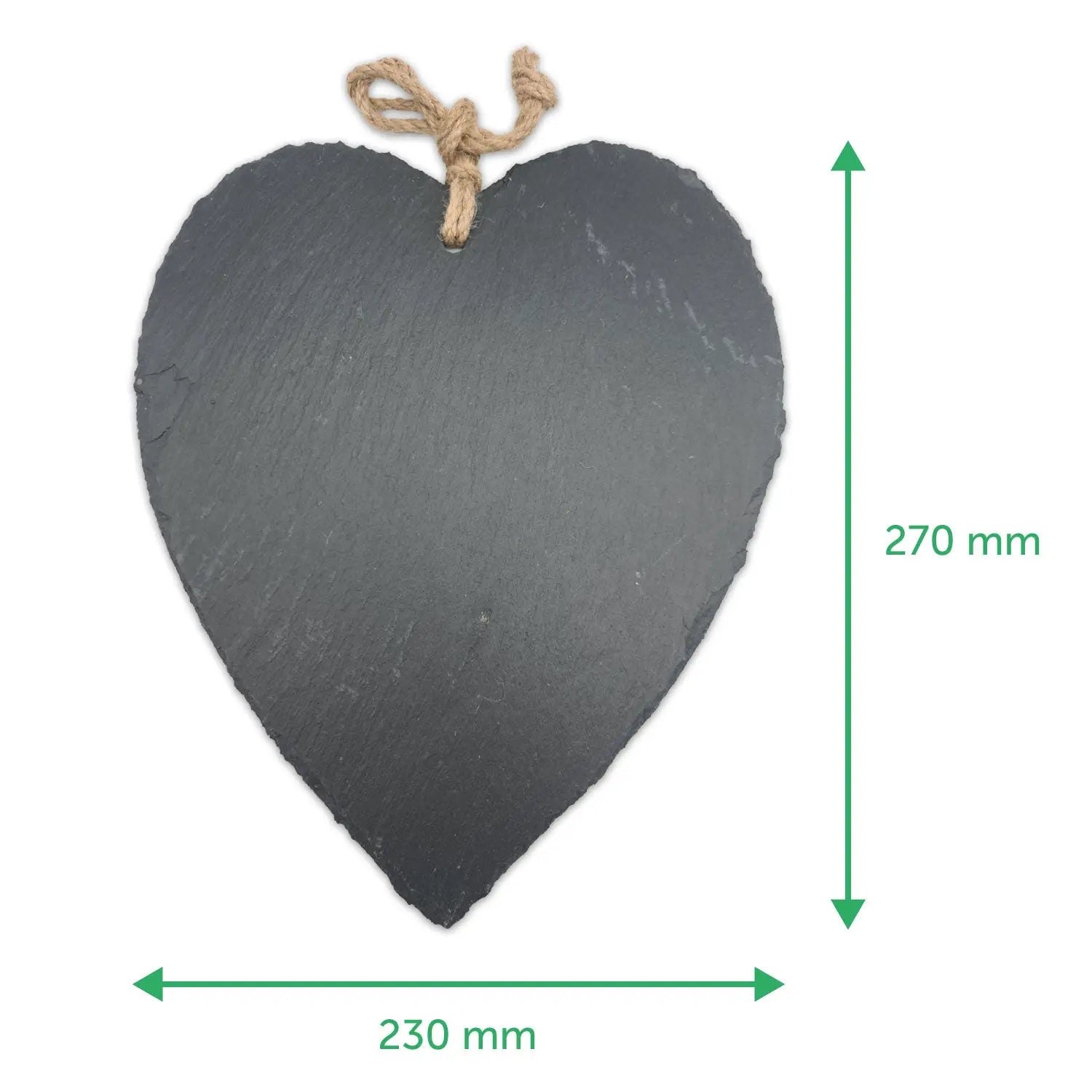 Schieferherz zur Traumhochzeit mit Gravur