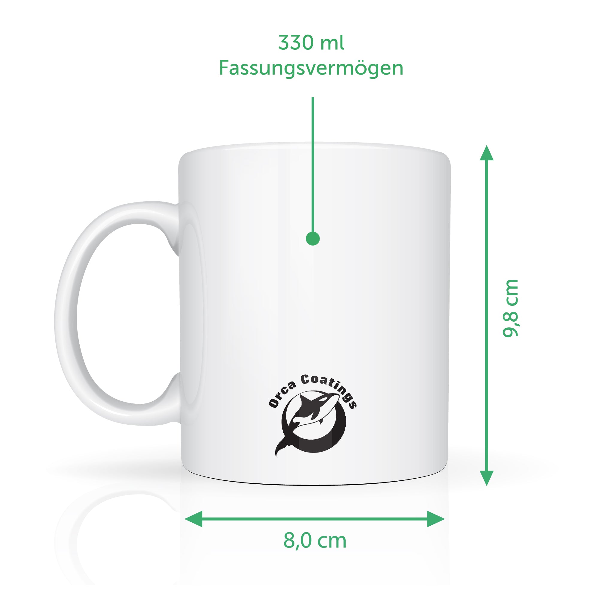 Bedruckte Tasse mit Spruch Wir Sagen Ja
